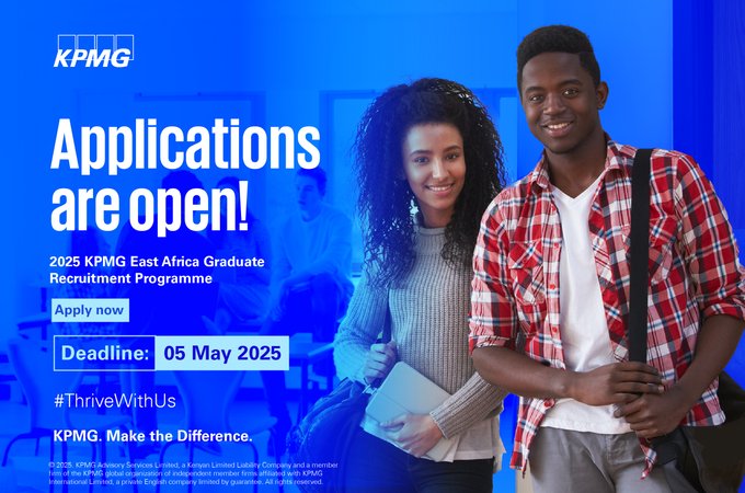KPMG 2025 Graduate Program Open - Opportunities for Young Kenyans