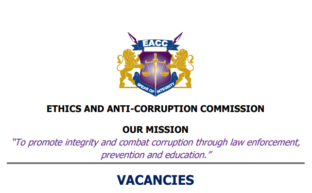 EACC Online Recruitment Portal EACC Form 1 Opportunities for Young EACC Online Recruitment Portal EACC Form 1 Opportunities for Young